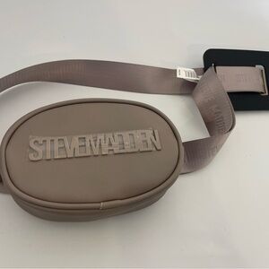 New! Steve Madden Belt Bag Crossbody Fanny Pack Mushroom